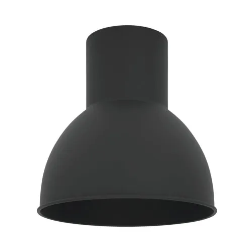 Abajur Eglo Capoliveri-E, otel, negru, 175x170mm