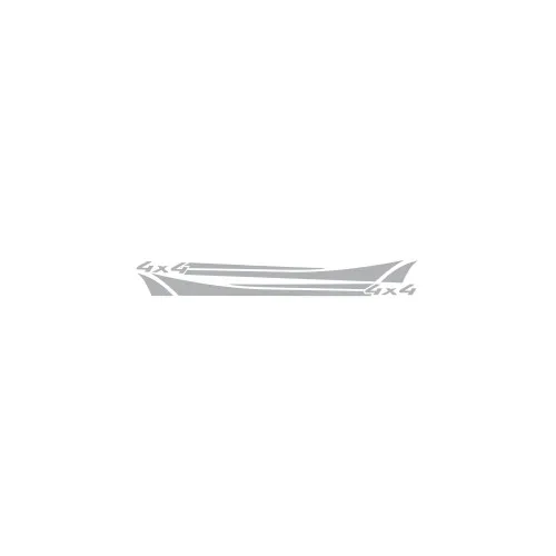 Abtibild 4X4 diverse culori auto decorativ pentru exterior si interior — imaginea 2