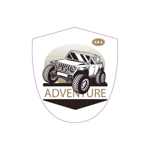 Abtibild "ADVENTURE 4X4"Cod:TAG 006 / T2