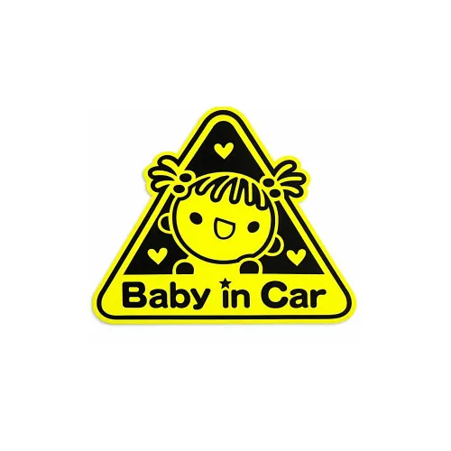 Abtibild Baby in Car auto decorativ pentru exterior — imaginea 2