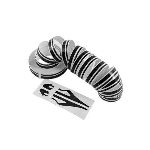 Abtibild decorativ 2 linii pentru caroserie 10mm x10metri — imaginea 7