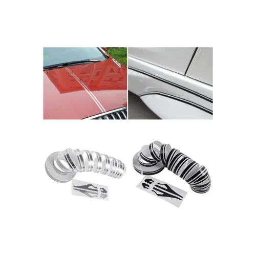 Abtibild decorativ 2 linii pentru caroserie 10mm x10metri — imaginea 2