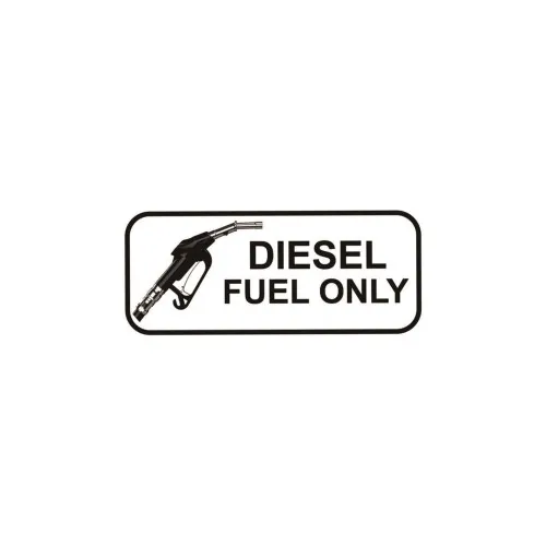 Abtibild "Diesel Fuel Only"
