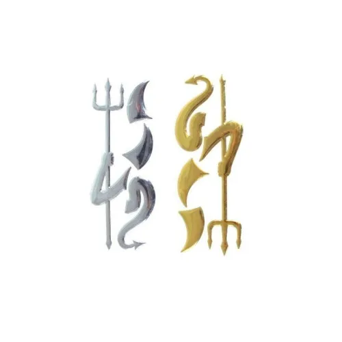 Abtibild Dracusor auto crom relief 3D — imaginea 5