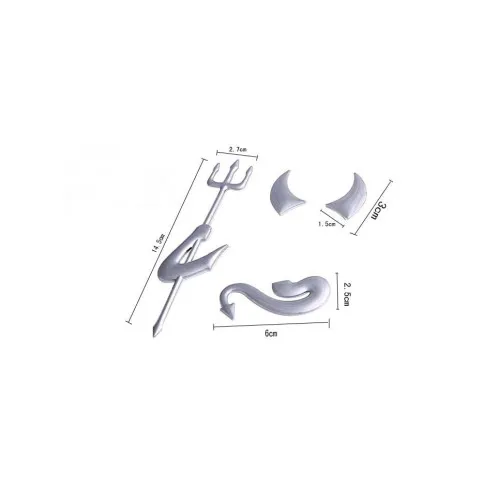 Abtibild Dracusor auto crom relief 3D — imaginea 3