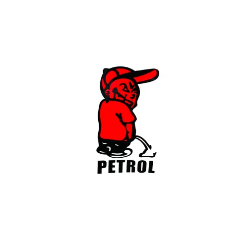 Abtibild Flourescent Boy Petrol auto decorativ pentru exterior si interior