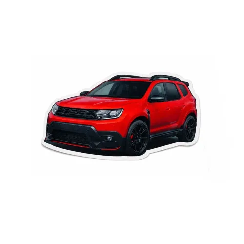 Abtibild masina Model Duster auto decorativ pentru exterior