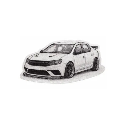 Abtibild Model Dacia Logan sport auto decorativ pentru exterior
