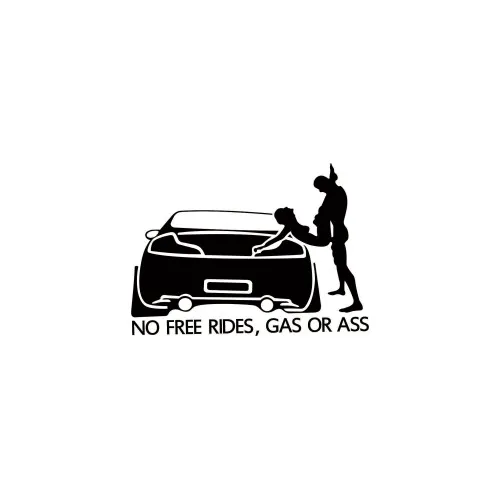 Abtibild "No Free Rides"