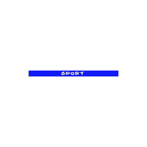 Abtibild parasolar "Sport" parbriz sau luneta diverse culori Cod: DZ-PRS-SP — imaginea 3