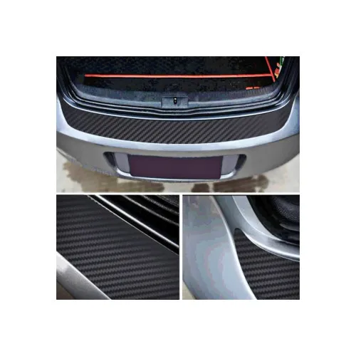 Abtibild protectie portbagaj auto carbon 90x7 cm — imaginea 3