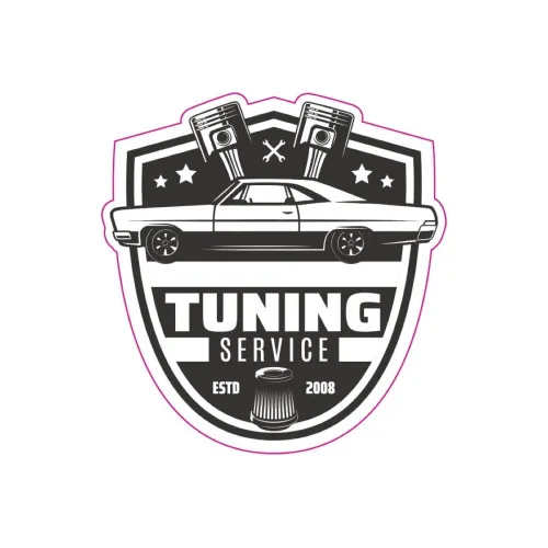 Abtibild "RETRO TUNING SERVICE" Cod:TAG 013 / T2