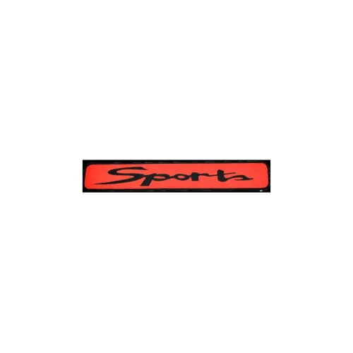 Abtibild Sport auto rosu decorativ pentru exterior si interior