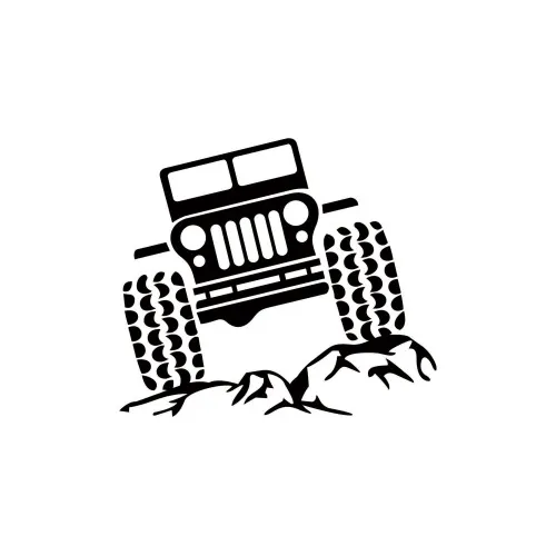 Abtibild Vehicul 4x4 diverse culori auto decorativ pentru exterior si interior
