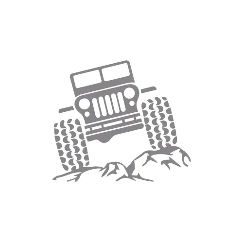 Abtibild Vehicul 4x4 diverse culori auto decorativ pentru exterior si interior — imaginea 2
