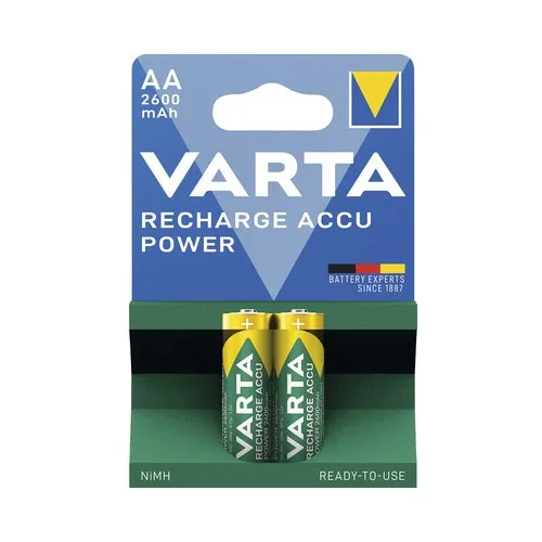 Acumulatori Ni-MH Varta AA 1, 2V 2600mAh, pachet 2 bucati