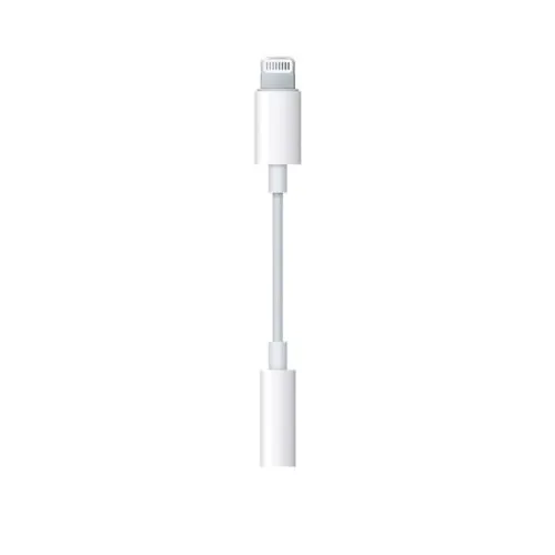 Adaptor audio Lightning tata la Jack 3.5 mm mama compatibil iPhone 10 cm — imaginea 2