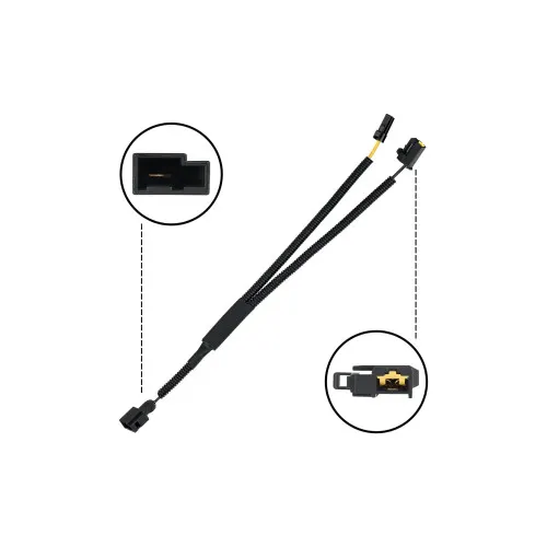 Adaptor Cablaj Claxon compatibil Toyota transforma Claxon Mono in Biton — imaginea 2