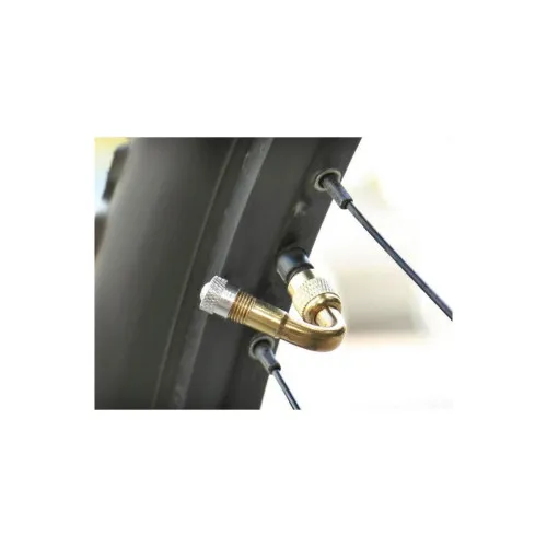 Adaptor prelungire valva camion din cupru 90 grade — imaginea 3