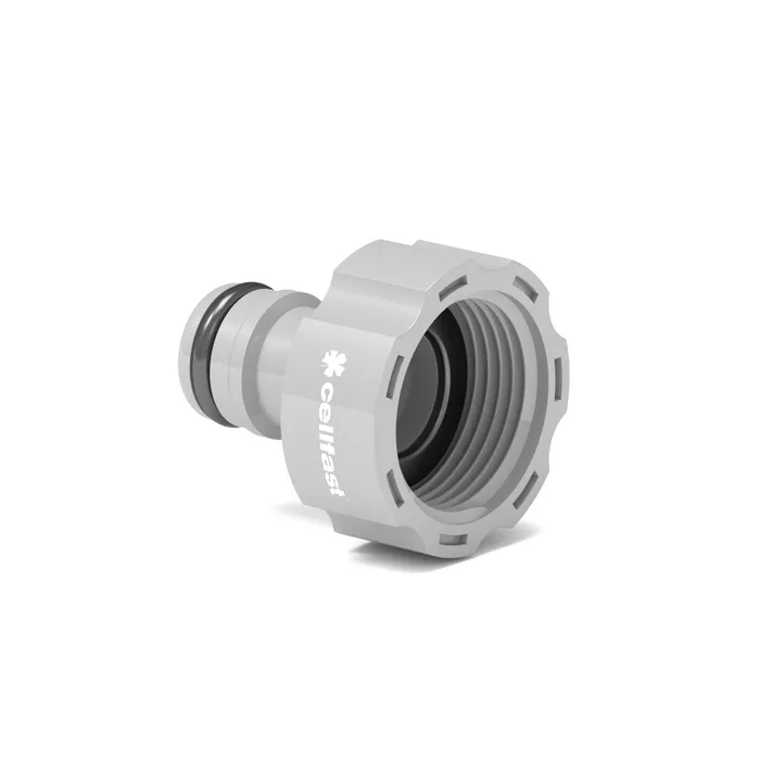 Adaptor robinet - furtun pentru irigatii gradina, 1 iesire, filet interior, 19 mm, polipropilena, Cell Fast 50-655