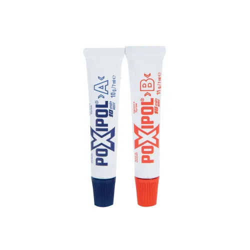 Adeziv bicomponent universal Poxipol gri 14 ml — imaginea 2