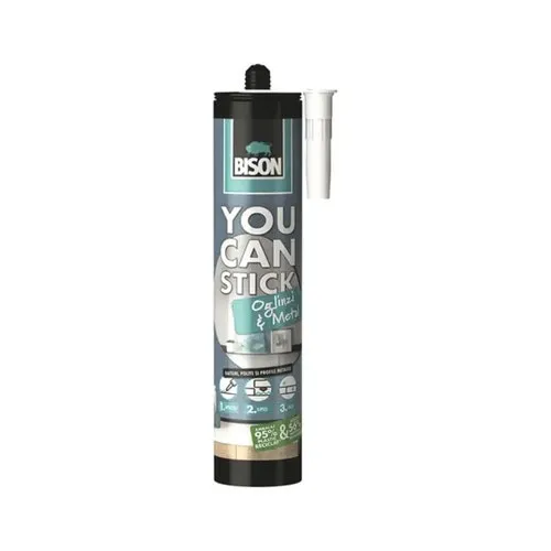 Adeziv de montaj premium Bison You can stick oglinzi & metal 435 g