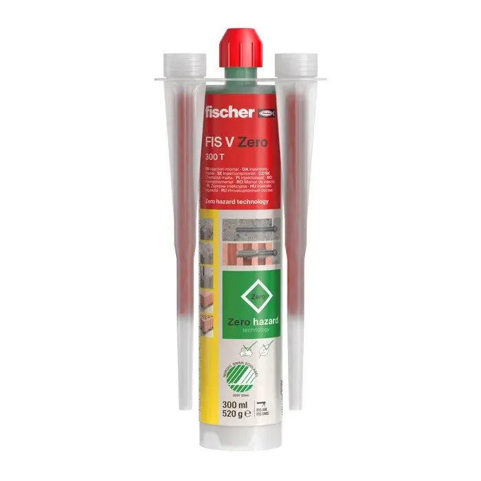 Adeziv injectabil, pentru ancorare in beton si zidarie, Fischer FIS VS 300 T, 300 ml, 520 g