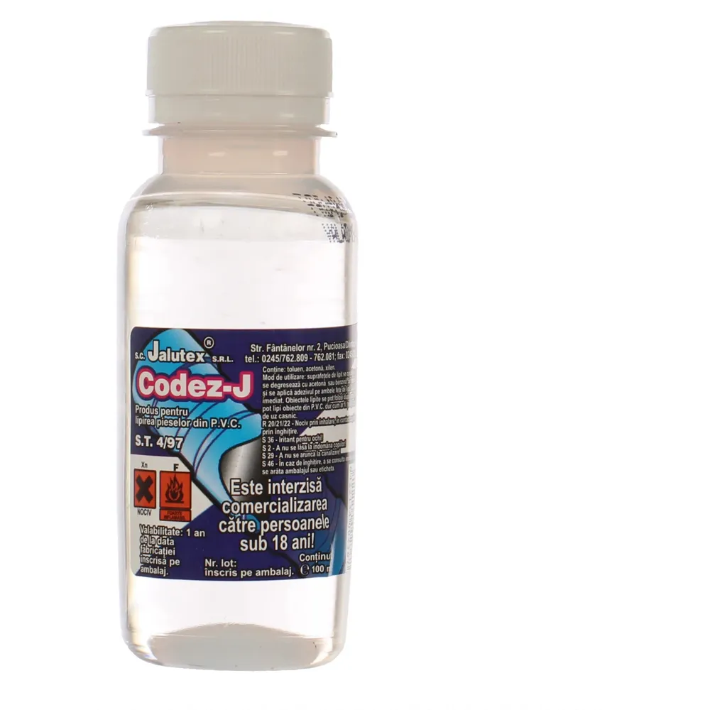 Adeziv pentru P.V.C, Codez - J, 100 ml