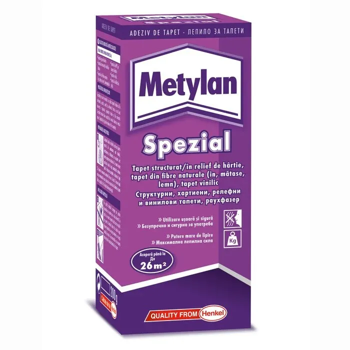 Adeziv pentru tapet greu, interior, Metylan Special, 200 g