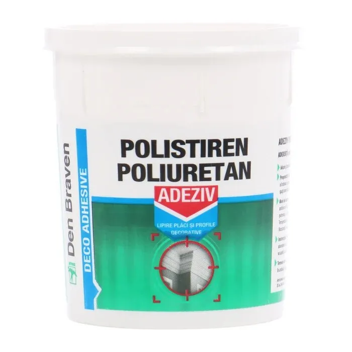 Adeziv placi si profile decorative din polistiren Den Braven Deco Adhesive, interior, 1 kg