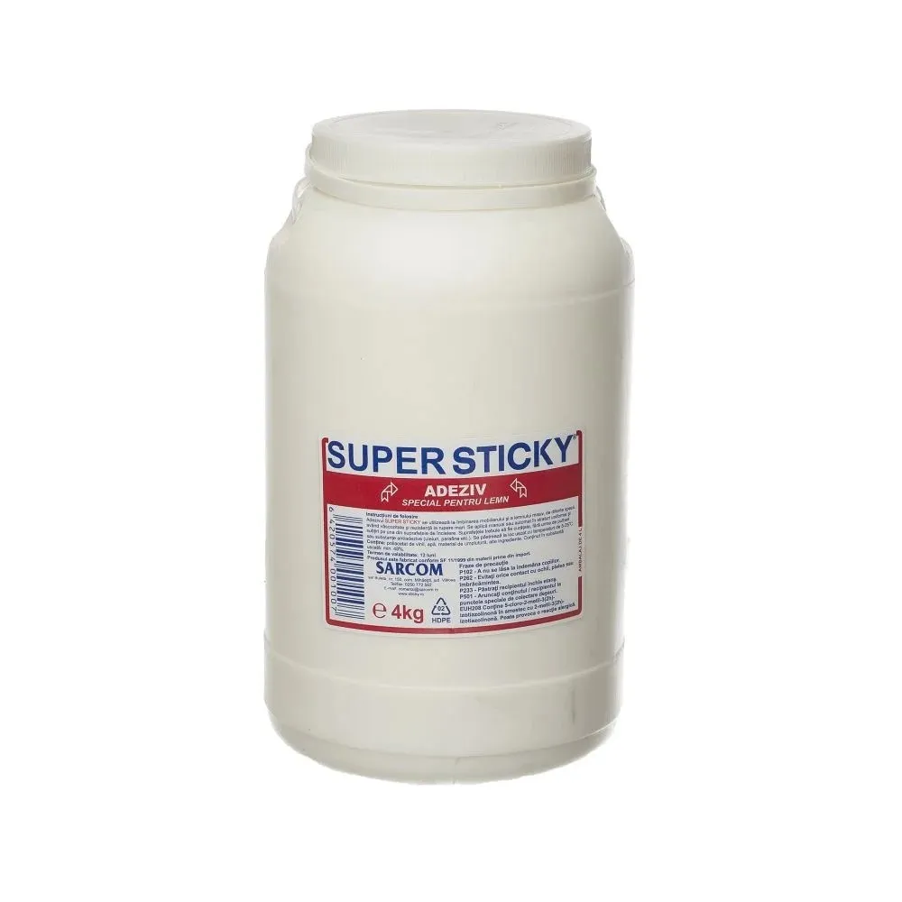 Adeziv Sticky, 4 kg, alb, pentru mobila