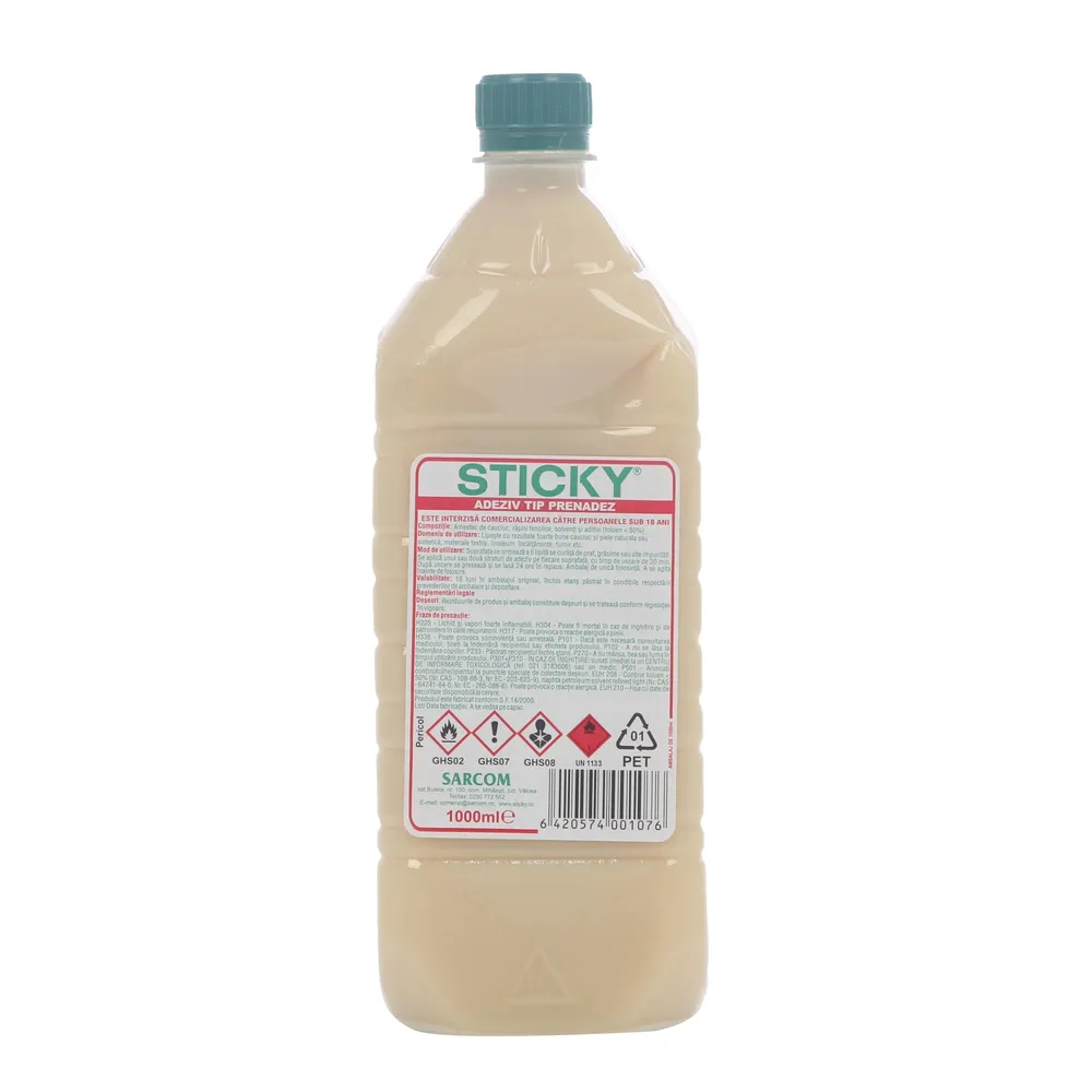 Adeziv tip prenadez, Sticky, crem, 1 L