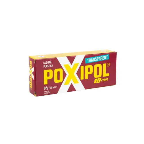 Adeziv universal bicomponent transparent Poxipol 16 g / 14 ml