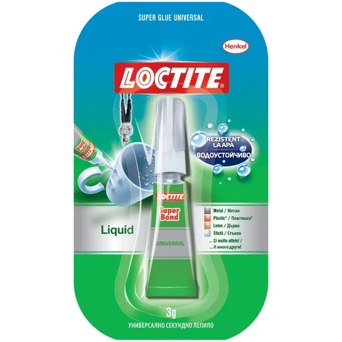 Adeziv universal, Loctite, transparent, 3 g