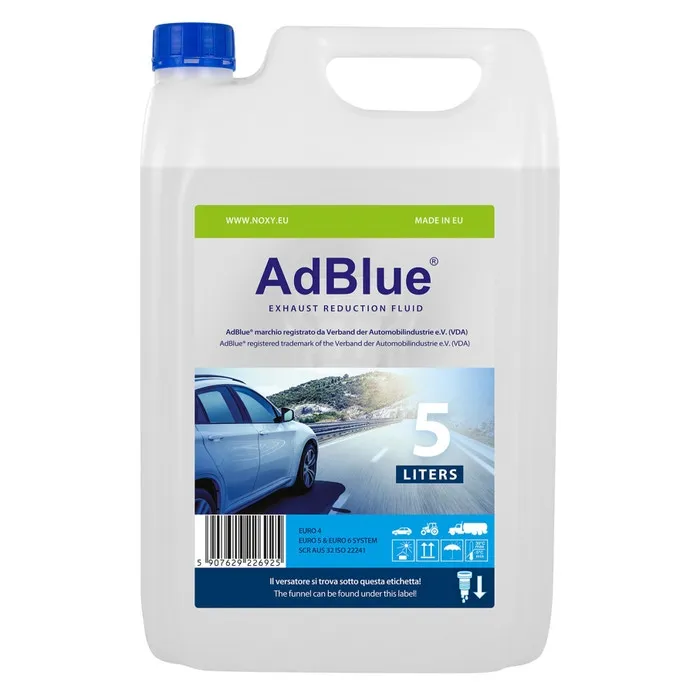 Aditiv auto pentru diesel, AdBlue, 5 L, pentru autoturisme Euro 4, Euro 5 si Euro 6