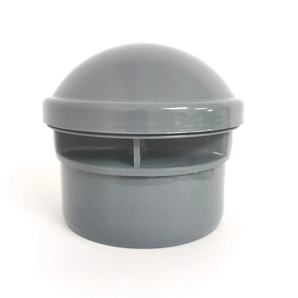 Aerator antimiros, pentru coloana de canalizare, polipropilena, gri, D 110 mm