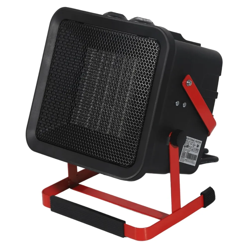 Aeroterma aer cald / rece, electrica, Paxton AE3-220S-PTC, 2 trepte, 3 kW, termostat, protectie la supraincalzire, 251 x 180 x 359 mm, 230 V