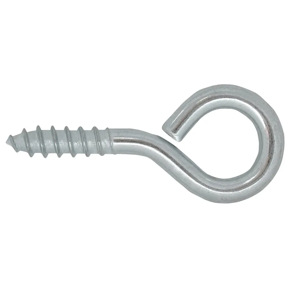 Agatator tip O, cu filet, pentru lemn, din otel, zincat alb, Friulsider 85300B21080F2, 4.5 x 30 x 12 mm, set 10 bucati