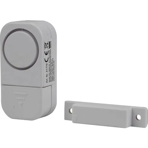 Alarma mini pentru usi si feronerie, 1, 5V, interior, plastic