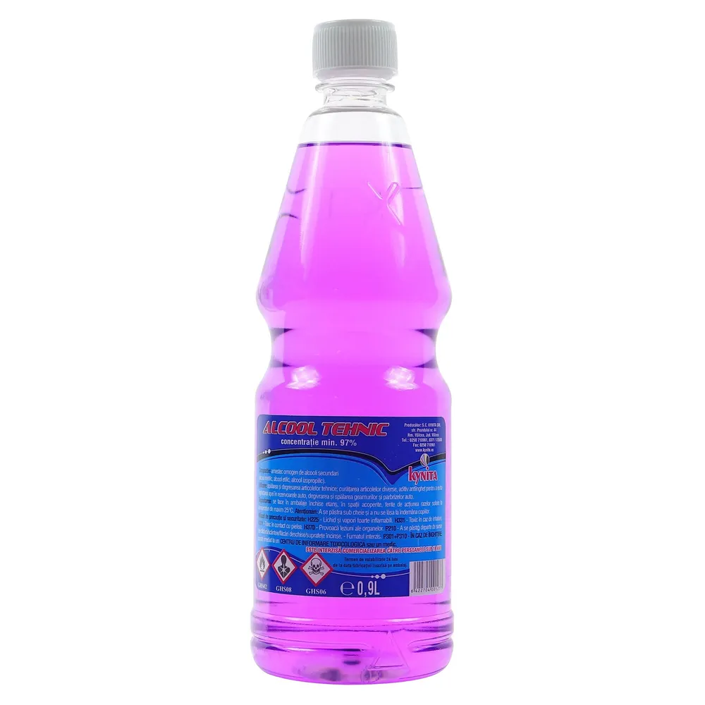 Alcool tehnic Kynita, 0.9 L, 97% concentratie