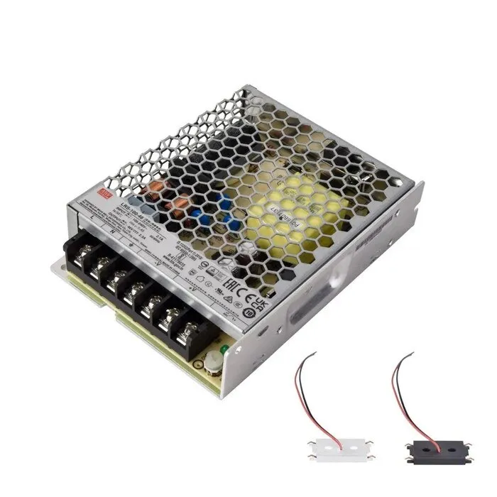 Alimentator Klausen Track Lights KL182085, 100 W, pentru sina magnetica, 100 - 240 V / 48 V DC, IP20, argintiu