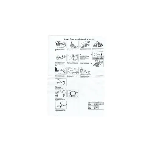Angel Eyes CCFL compatibil BMW Seria 3 E90 — imaginea 3