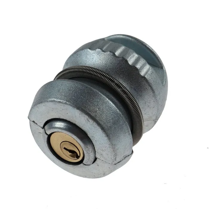 Antifurt pentru sistem remorcare auto, aliaj de zinc, 4 x 6.5 cm