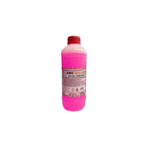 Antigel concentrat G12 Amgoil 1 litru roz