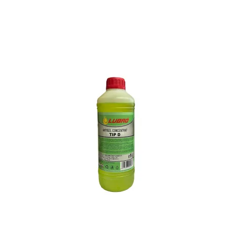 Antigel concentrat Tip D verde LUBRO 1L
