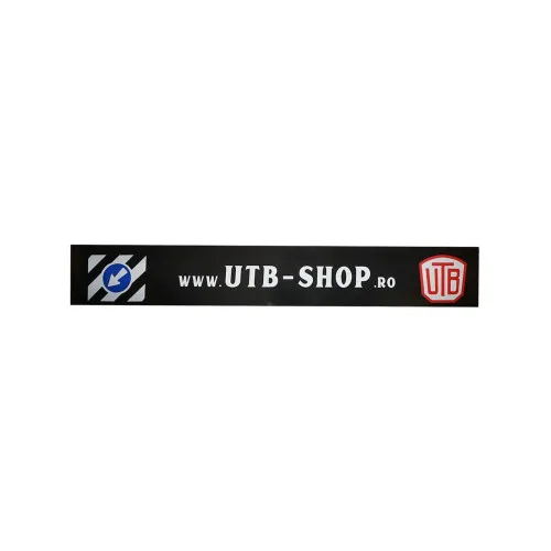 Aparatoare noroi camion HIGH QUALITY 240x35cm din cauciuc rezistent inscriptionat cu UTB SHOP