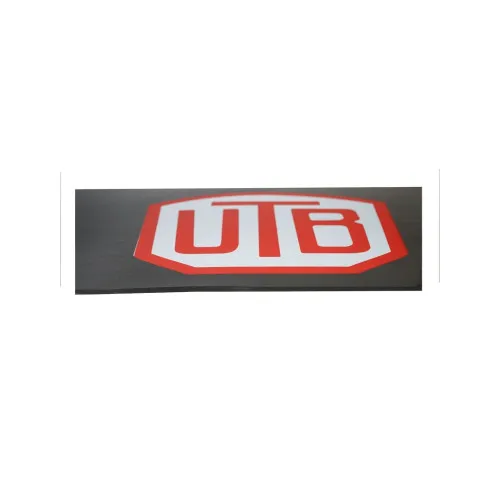 Aparatoare noroi camion HIGH QUALITY 240x35cm din cauciuc rezistent inscriptionat cu UTB SHOP — imaginea 2