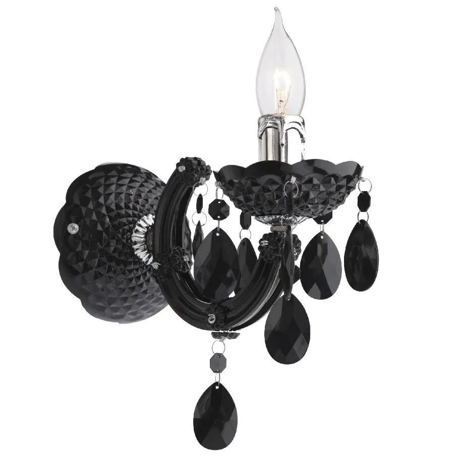 Aplica 06-001, 1 x E14, neagra