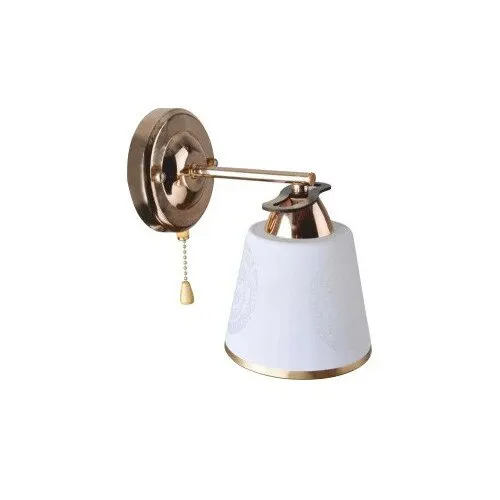 Aplica Cup LY3079, 1 x E27, auriu + maro + alb, modern