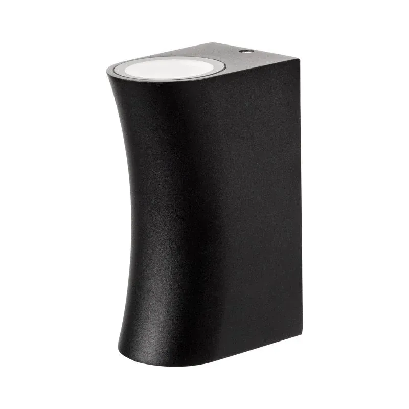 Aplica exterior Scope, 2 x GU10, negru, 15cm
